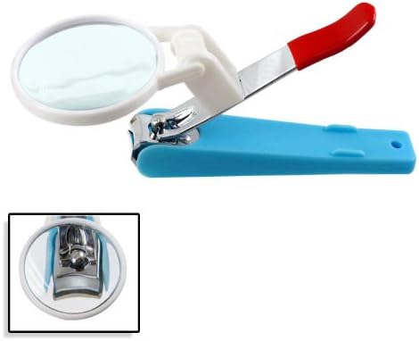 No-mess Magnified Nail Clipper with Nail Catcher for Fingernails, Toe Nails