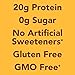 think! (thinkThin) High Protein Bars – Maple French Toast (Maple Almond), 20g Protein, 0g Sugar, No Artificial Sweeteners, Gluten Free, GMO Free*, 2.1 oz bar (10Count – Packaging May Vary)thumb 2