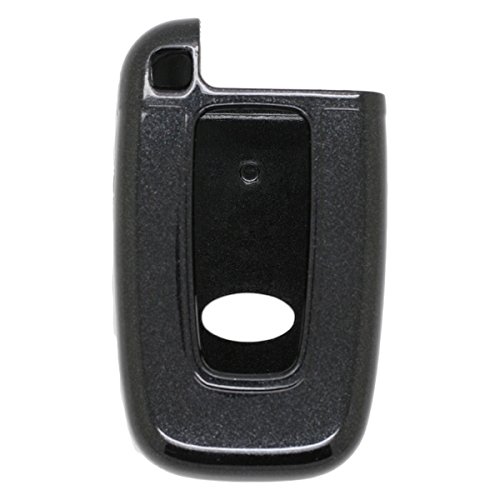 BROVACS Paint Metallic Colour Shell Cover ABS Hard Case Holder Compatible with HYUNDAI KIA Smart Remote Key Fob 3 Button SV0101 Black