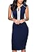 Miusol Women's Business Optical Illusion Cocktail Pencil Bodycon Dress