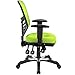 Modway Articulate Ergonomic Mesh Office Chair in Green