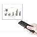 Wireless Presenter, Doosl Presentation Remote with Mouse Mode, 2.4GHz Rechargeable Presentation Pointer PPT Clicker Powerpoint Remote Control (New Edition)
