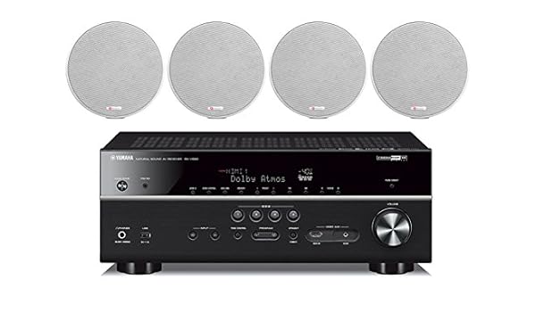 Amazon Com Yamaha 7 2 Channel Wireless Bluetooth 4k Network A V