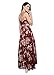 Wink Gal Women's Bohemian Sleeveless Cut Out Floral Print Maxi Dress