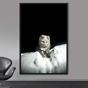 signwin Framed Canvas Wall Art Pupper Animals Chic...