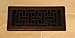 Decor Grates AJH310-RB Oriental Floor Register, 3x10 Inches, Rubbed Bronze Finish