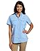 Columbia Women’s PFG Bahama Short Sleeve Shirt, White Cap, X-Large