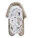 Eddie Bauer Baby 2-in-1 Head Support for Car Seats, Strollers and Swings, Tan