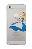 Disney Princess Eating/ Holding Apple logo Alice in WonderlandFor Apple iPhone 5 5S (Alice 5/5S)