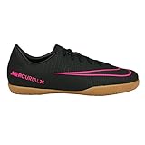 Nike Jr. Mercurial Vapor XI IC Indoor Soccer Shoe (Sz. 1.5Y) Black