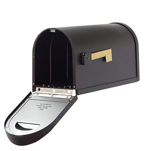 Special Lite Products Company Classic Curbside Mailbox with Sorrento Front Single Mailbox mounting Bracket