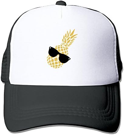 Texhood Pineapple Geek Hiphop Cap One Size Black