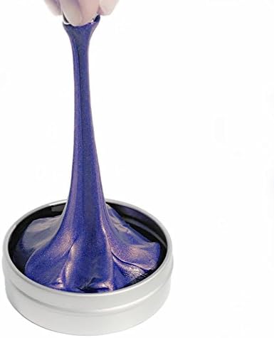 Magnetic Putty Slime Super Stress Reliever Infused With Iron Relaxing Fun Toy For Kids And Adults Blue