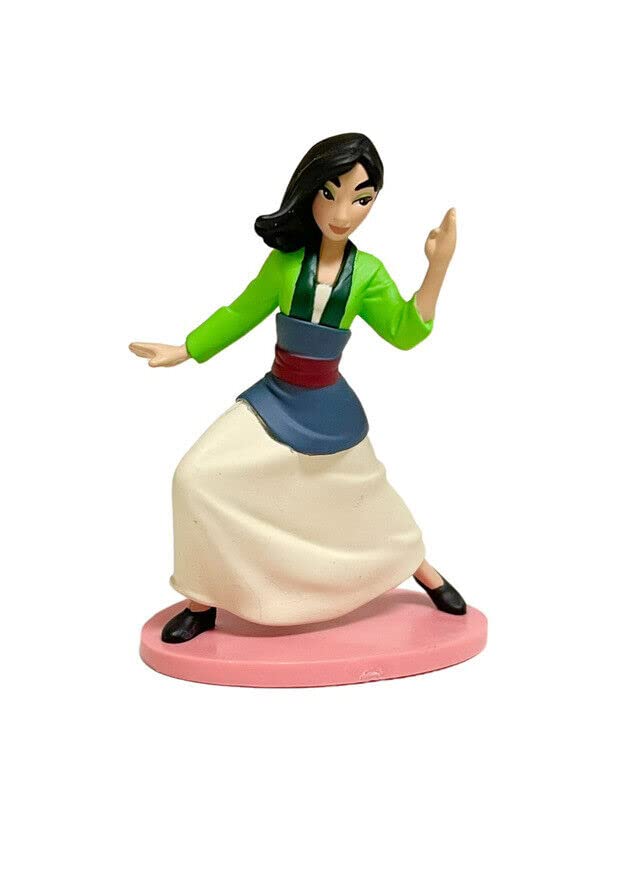 Mulan Playful In Action PVC Cake Topper Figure