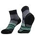HUSO Unisex Digital Printed Athletic Quarter Running Socks 1,2,3,4,6,8,11 pairs
