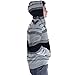 Men's Stripe Zip Up Heavy Blend Sherpa-Lined Fleece Hoodie Sweatshirt