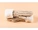 Women's Winter Gloves Warm Lining - Cozy Wool Knit Thick Gloves Mittens in 6 color (Cream)