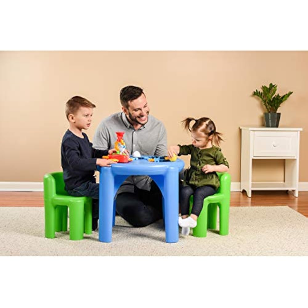 Table & Chair Sets Little Tikes Bright &39n Bold & Chairs, Green/Blue