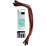 1100 Watt 92% Platinum Power Supply 110v/220v for GPU Open Rig Mining Ethereum