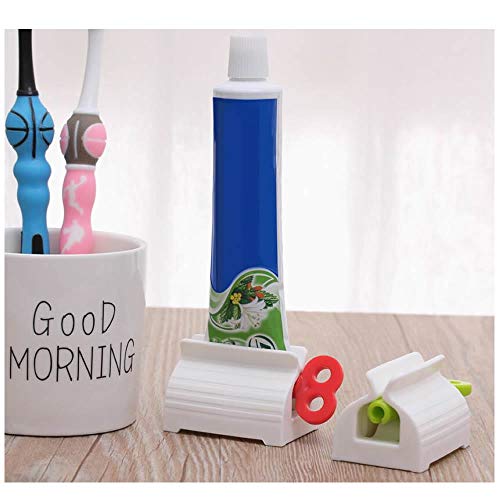 RAYNAG 3 Pack Multi Purpose Tube Squeezer Dispenser Bathroom Toothpaste Holder,Hair Color Dye/Cosmetic/Oil Paint Squeezer