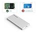 Nekteck Aluminum mSATA to USB 3.1 Gen 1 SSD Enclosure Adapter Case with USB Type C Interface for mSATA Internal Solid State Drive Hard Drive - Silver