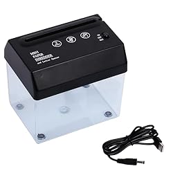 Portable Auto Paper Shredder - Mini USB Document