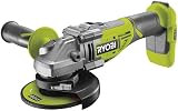 Ryobi R18AG7-0 18V ONE+ Cordless Brushless Angle Grinder Body Only Hyper Green view 2
