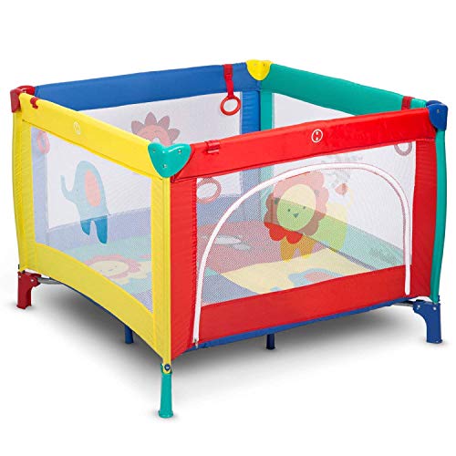 multicolor playpen