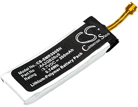 Amazon.com: 200mAh Battery for Samsung Galaxy Gear Fit SM ...