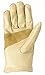 Women's Leather Work and Garden Gloves, Heavy Duty Grain Cowhide, Medium (Wells Lamont 1124M) , Tan