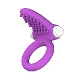 Pumsun Vibrator, Sex Toys For Men, Silicone Men Vibrators Collars Delay Premature Toy (A)