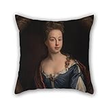 Elegancebeauty Pillow Covers Of Oil Painting John Riley - Frances Hales,for Boys,christmas,indoor,bench,father,dining Room 16 X 16 Inches / 40 By 40 Cm(double Sides)