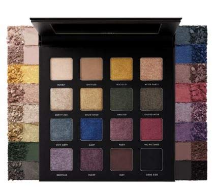 Milani Gilded Noir Eyeshadow Palette - Eye Shadow Palettes For Intense Color Pop, 16 Hyper-Pigmented Eye Shadows