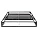 Mellow 9 Inch Metal Platform Bed Frame with Heavy Duty Steel Slat Mattress Foundation (No Box Spring Needed), Full, Black