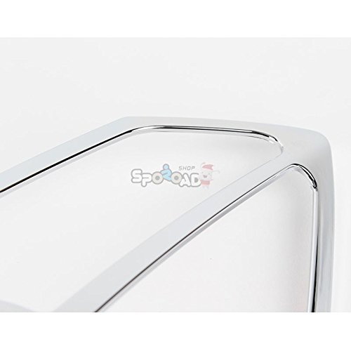 image for KD SAFE K-962 Chrome Silver Exterior Front Head Lamp Light Cover Moldi