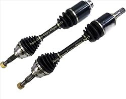 DTA Front CV Axles Shaft Assemblies Compatible with