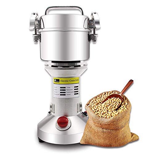 300g Electric Grain Mill Spice Herb Grinder Pulverizer super fine