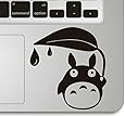 Vati Leaves Removable Shelter My Neighbor Totoro Humor Handmade Partial Art Skin Cool Design Vinyl Decal Sticker for Trackpad Keypad Of Apple Macbook Pro Air Mac Laptop