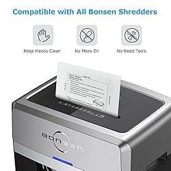 BONSEN Paper Shredder Sharpening & Lubricant