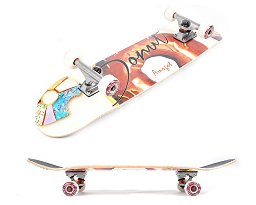 1 Amrgot+Skateboards+inches+Complete+Beginners
