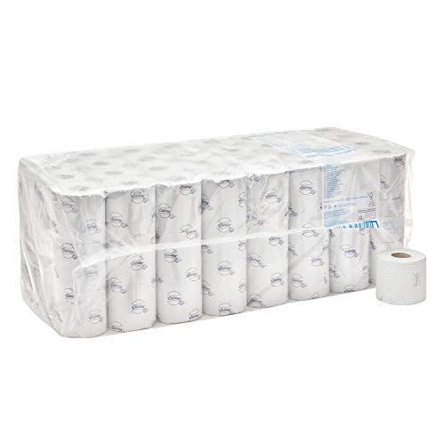 Kleenex 250 Toilettenpapier 8438, 2-lagiges Klopapier, FSC-zertifiziertes WC-Papier für hygienische Nutzung, 96 Packungen x 250 Blatt (insg. 24.000 Bl