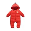 Baby skipak, overalls met capuchon, winter rompertjes, katoenen jumpsuit, outfits 9 – 24 maanden