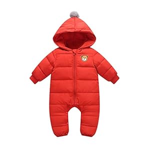 Baby skipak, overalls met capuchon, winter rompertjes, katoenen jumpsuit, outfits 9 – 24 maanden