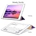 ULAK iPad 5th/6th Generation Case, Slim Protective Polka Dot Hard Back Cover, Auto Sleep/Wake, Viewing & Typing Stand Mode, Lavender, Compatible with iPad 9.7 2018/2017