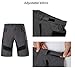 Wespornow Men's-Mountain-Bike-Shorts-MTB-Cycling-Shorts with Zipper Pockets