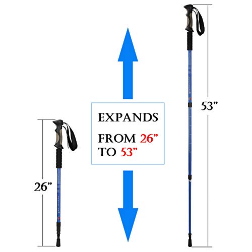 image for F2C Hiking Trekking Poles| Walking Stick Cane Crutch| Trekking Poles f