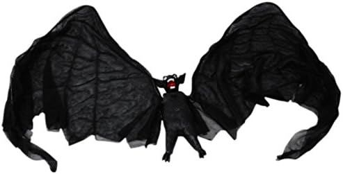 Amazon モーションセンサー 鳴き声 ドロップこうもり コウモリ Bat バット おもちゃ ホラー ハロウィン グッズ ハロウィーン飾り ホビー