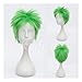 Kadiya Short Green Boy Cosplay Wig Heat Resistant Synthetic Hair