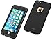 CellEver Waterproof Case for iPhone 6 / 6s, Shockproof IP68 Certified SandProof Snowproof Full Body Protective Cover - (Black)