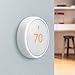1 Pack - Home Thermostat - T4000ES Learning Thermostat E - White (1 - Pack)